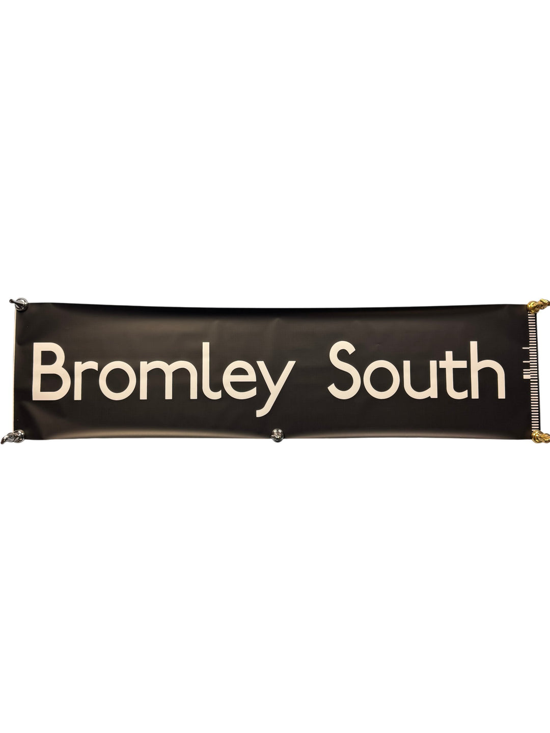 Vintage 'Bromley South' Bus Destination Roll Section - Think Vintage Online Ltd