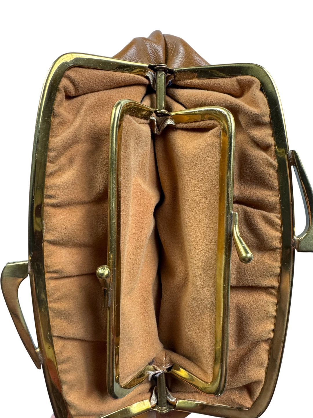 Vintage Brown Leather Coin Purse - Think Vintage