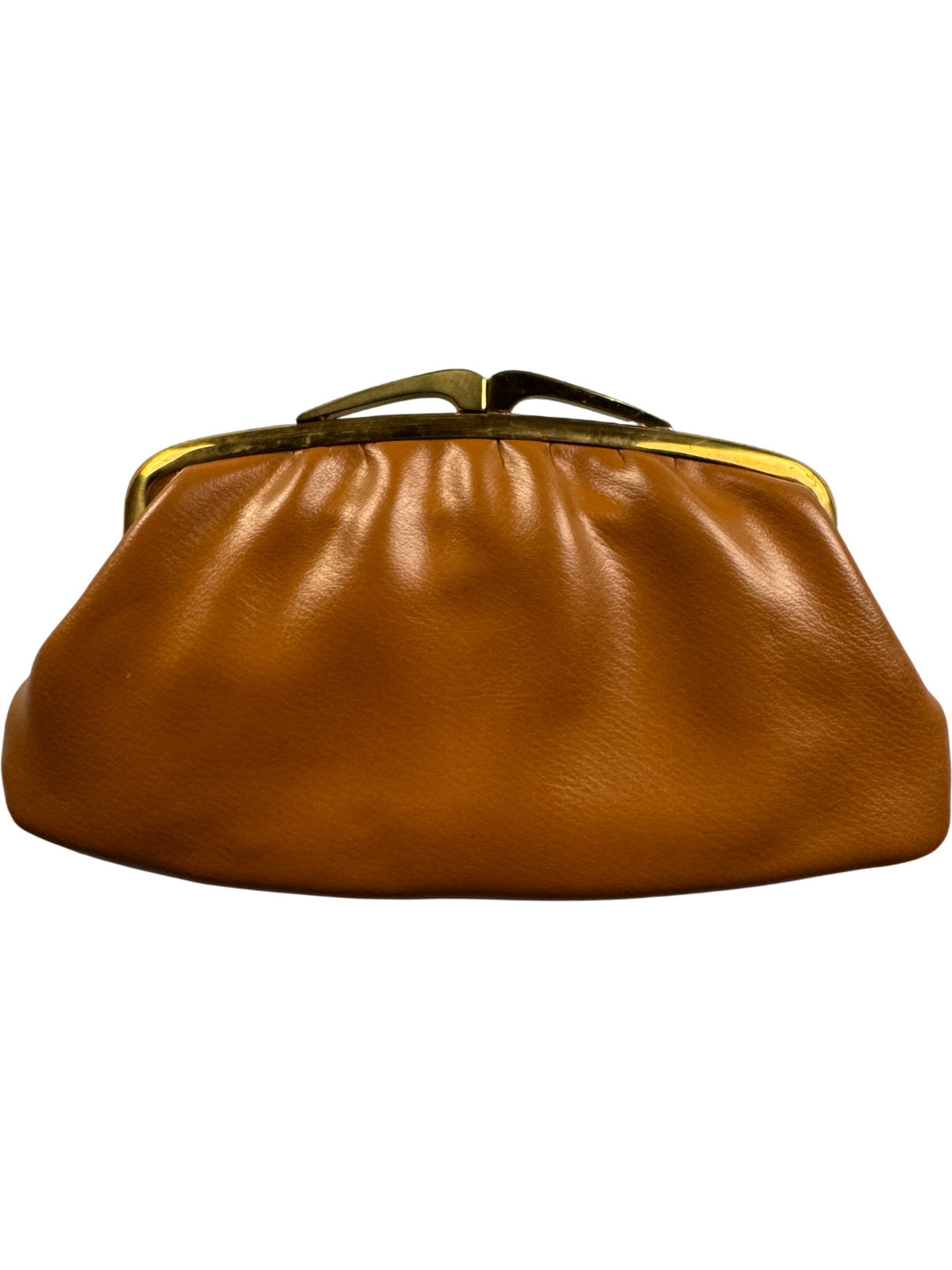 Vintage Brown Leather Coin Purse - Think Vintage Online Ltd