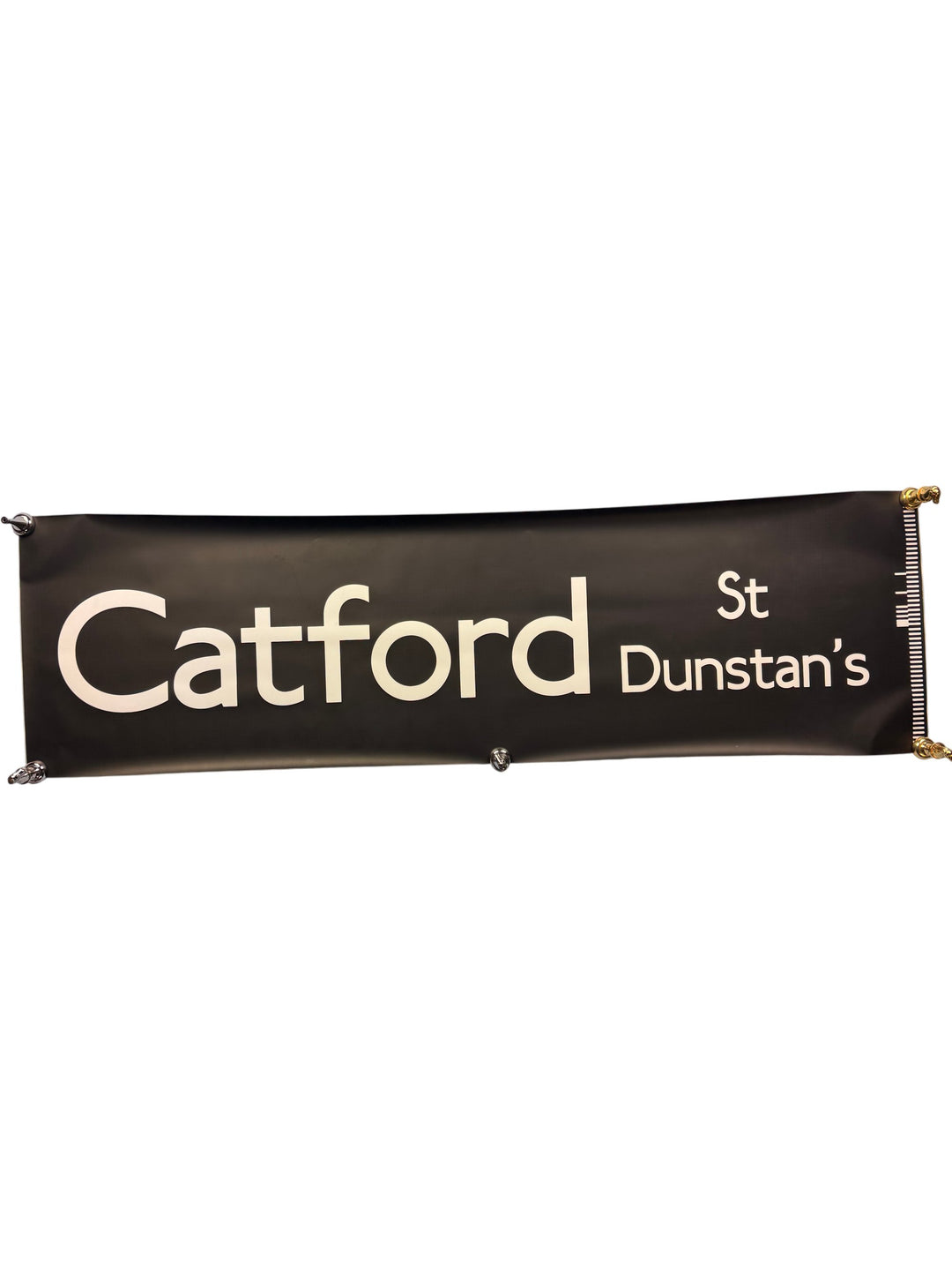 Vintage 'Catford' Bus Destination Roll Section - Think Vintage Online Ltd