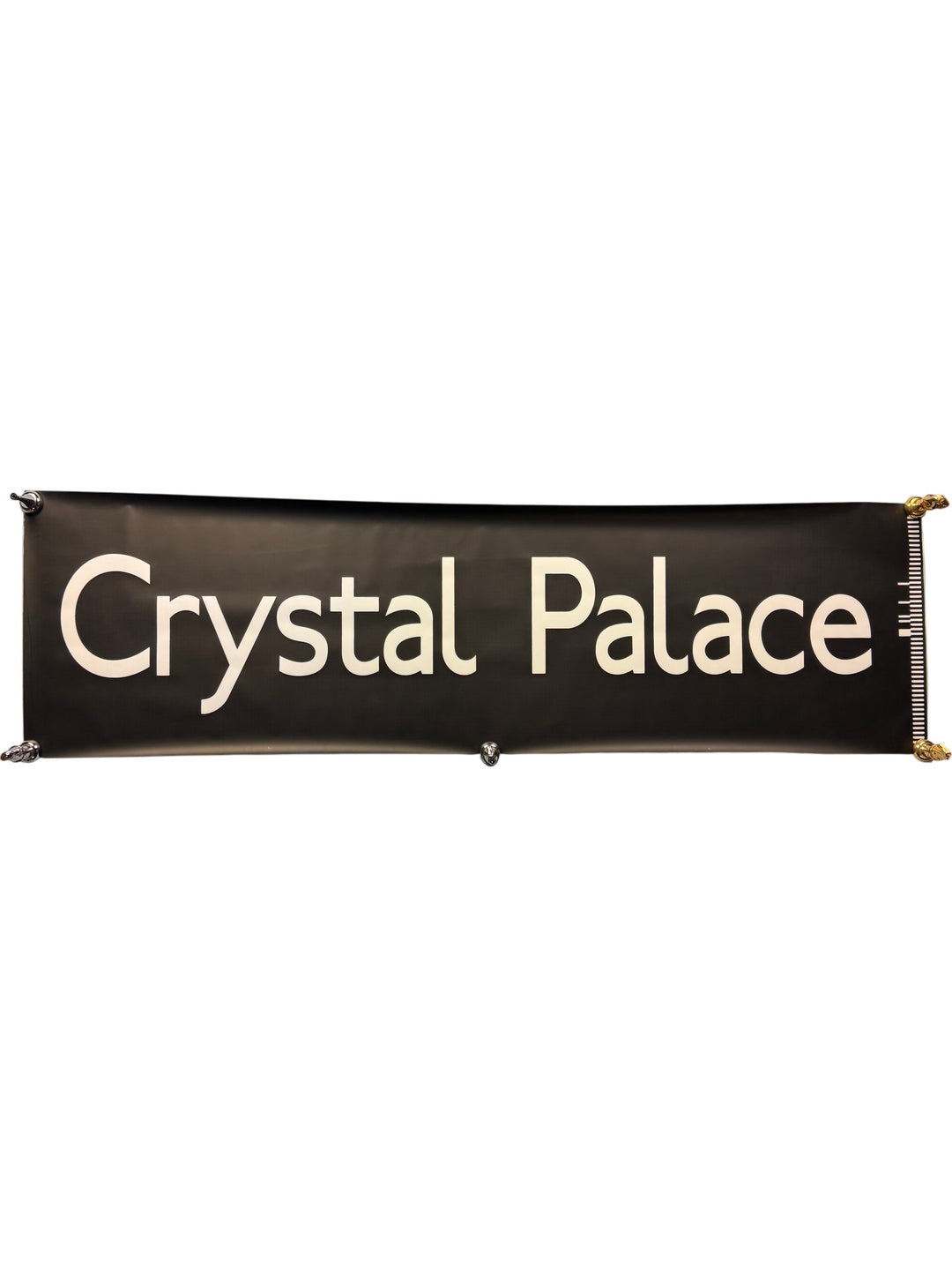 Vintage 'Crystal Palace' Bus Destination Roll Section - Think Vintage