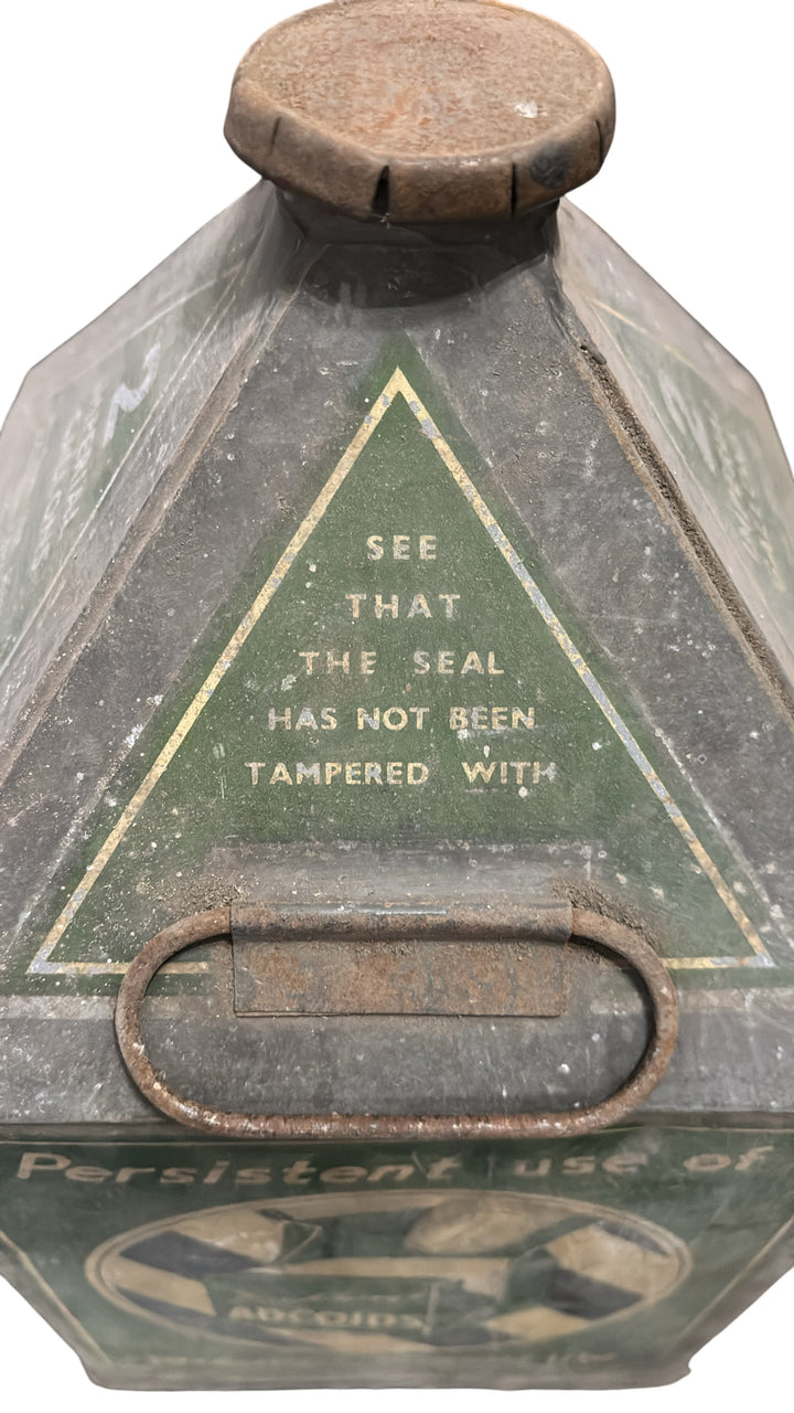 Vintage Duckham's Adcoids 2 Gallon Oil Drum - Think Vintage Online Ltd