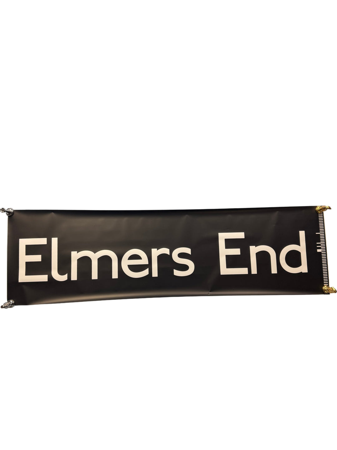 Vintage 'Elmers End' Bus Destination Roll Section - Think Vintage ltd