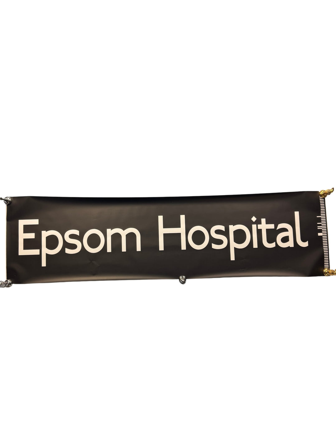 Vintage 'Epsom Hospital' Bus Destination Roll Section - Think Vintage ltd