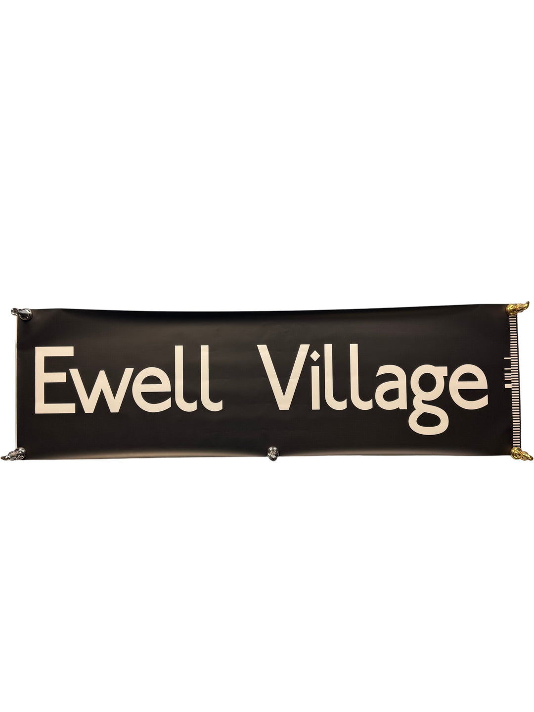 Vintage 'Ewell Village' Bus Destination Roll Section - Think Vintage Online Ltd