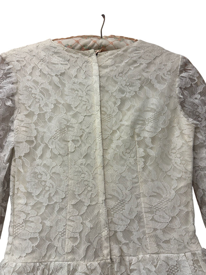 Vintage Lace Long Sleeve Wedding Dress