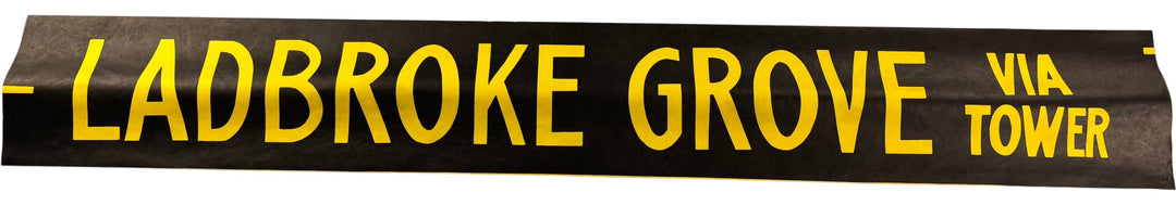 Vintage "Ladbroke Grove" Bus Destination Roll 'Section' (L) - Think Vintage