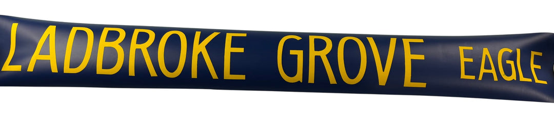 Vintage "Ladbroke Grove Eagle" Bus Destination Roll 'Section' (L) - Think Vintage