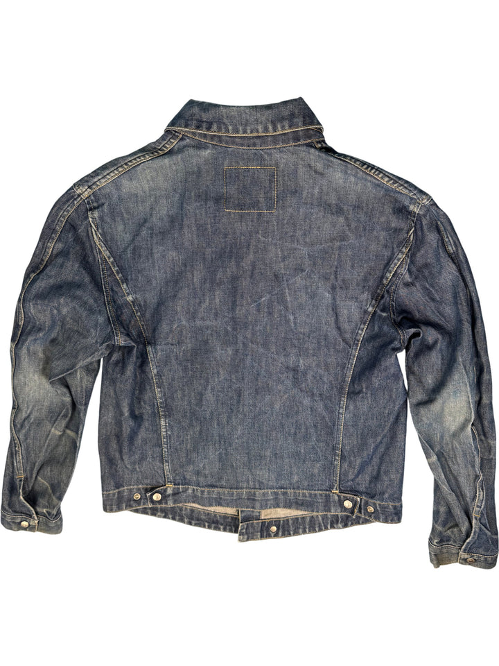 Vintage Levi's Denim Trucker Jacket - XL - Think Vintage