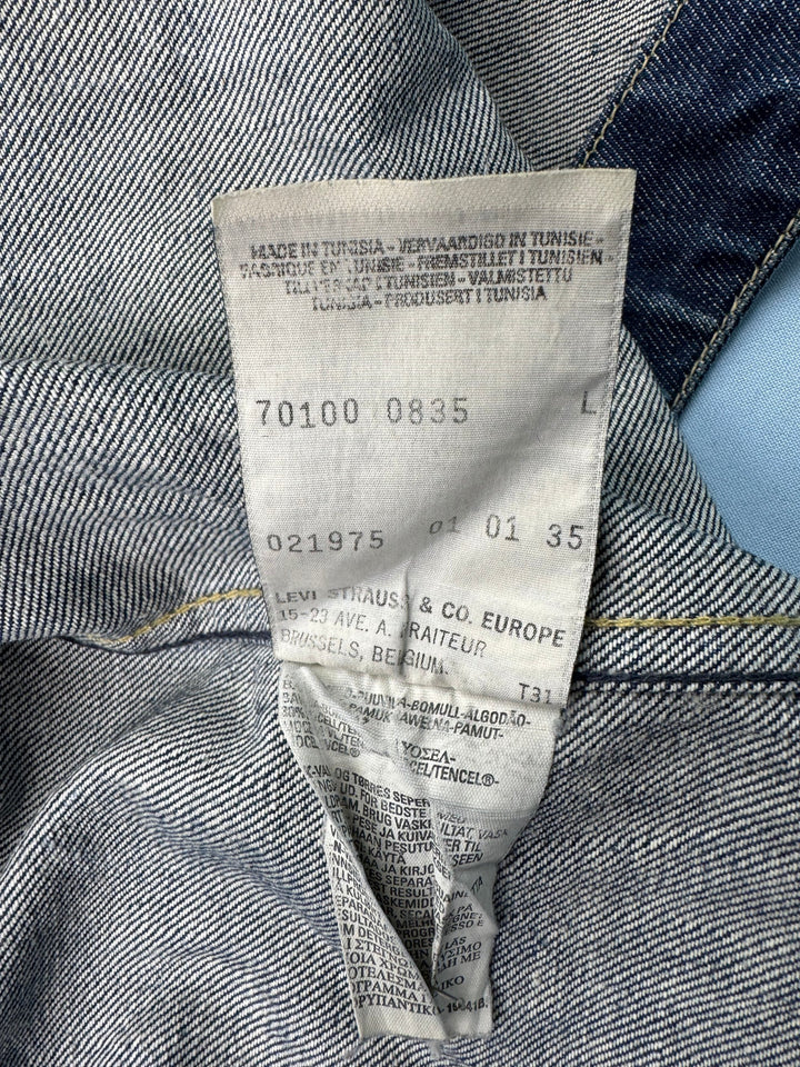 Vintage Levi's Denim Trucker Jacket - XL - Think Vintage