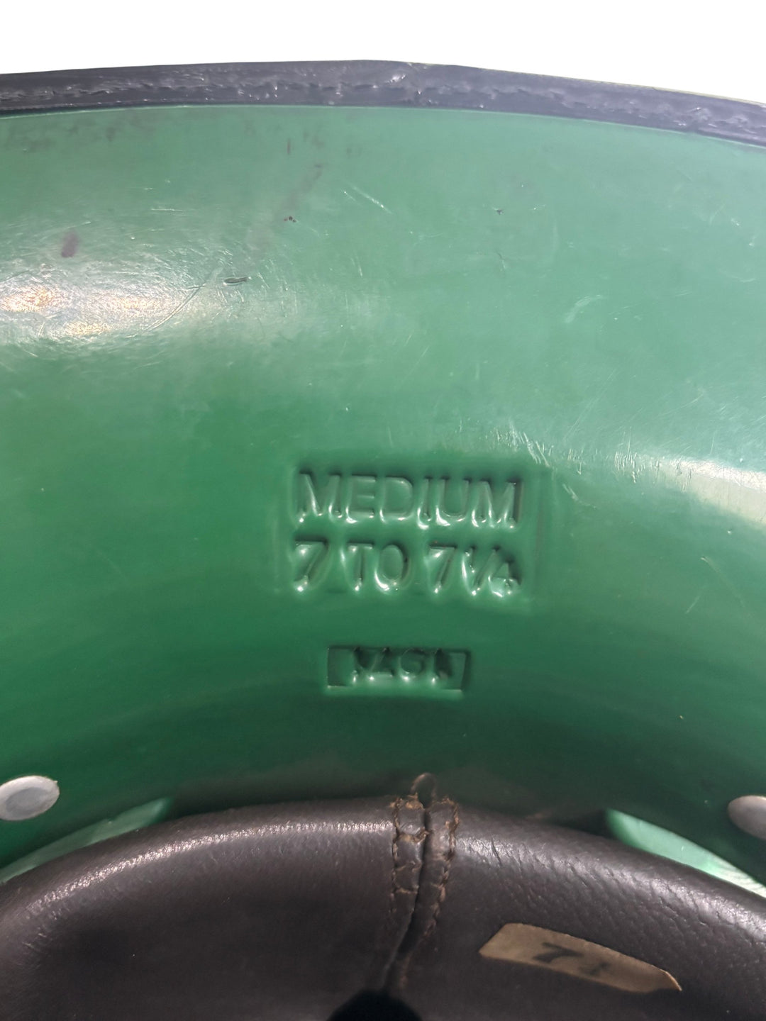 Vintage London Fire Brigade Helmet Black 1971 Collectable - Think Vintage