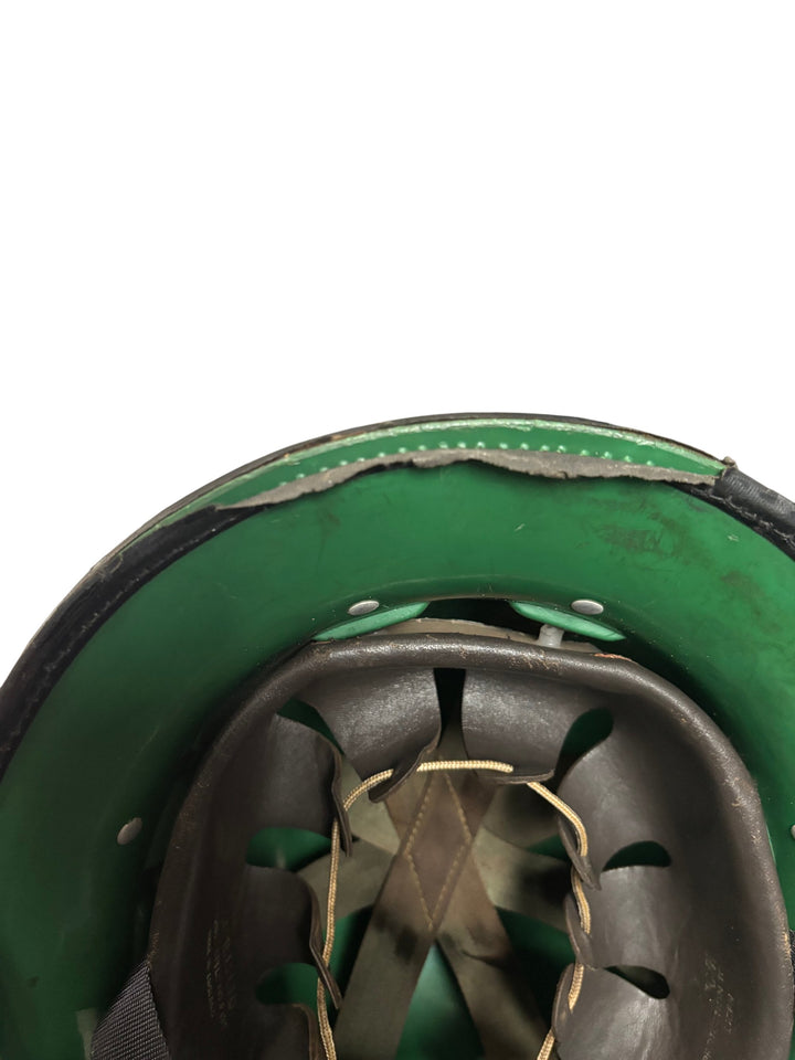 Vintage London Fire Brigade Helmet Black 1971 Collectable - Think Vintage