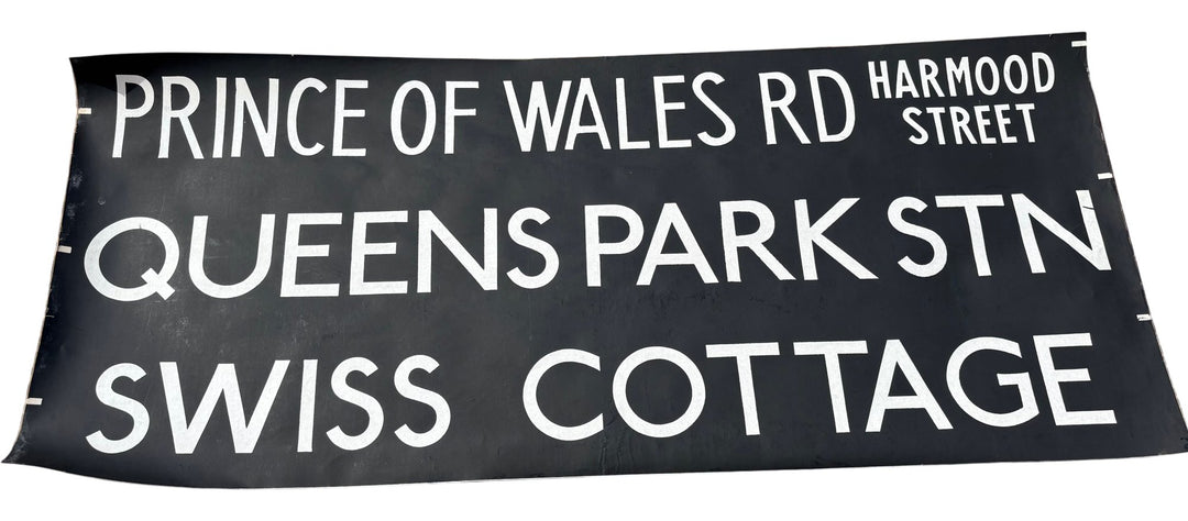 Vintage London Transport Sign Artwork - Think Vintage Online Ltd