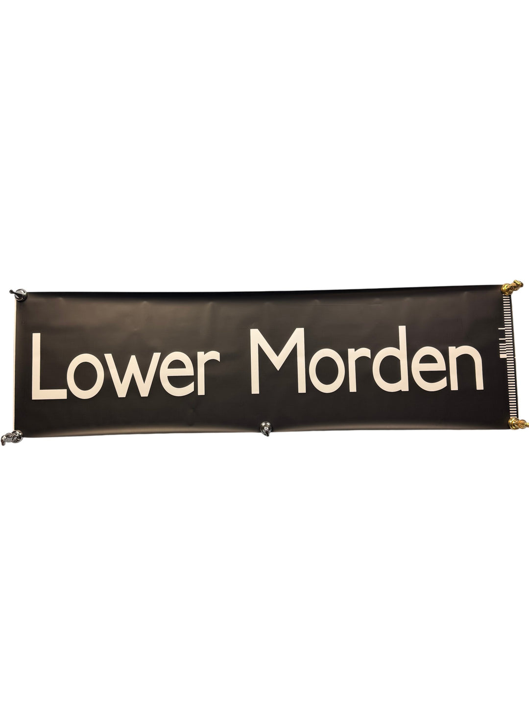 Vintage 'Lower Morden' Bus Destination Roll Section - Think Vintage Online Ltd