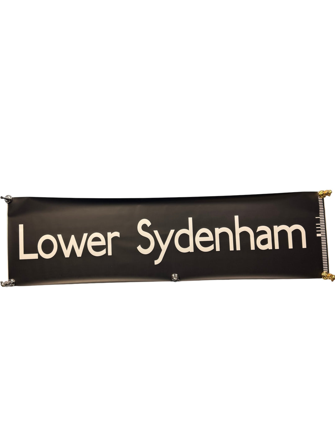 Vintage 'Lower Sydenham' Bus Destination Roll Section - Think Vintage ltd