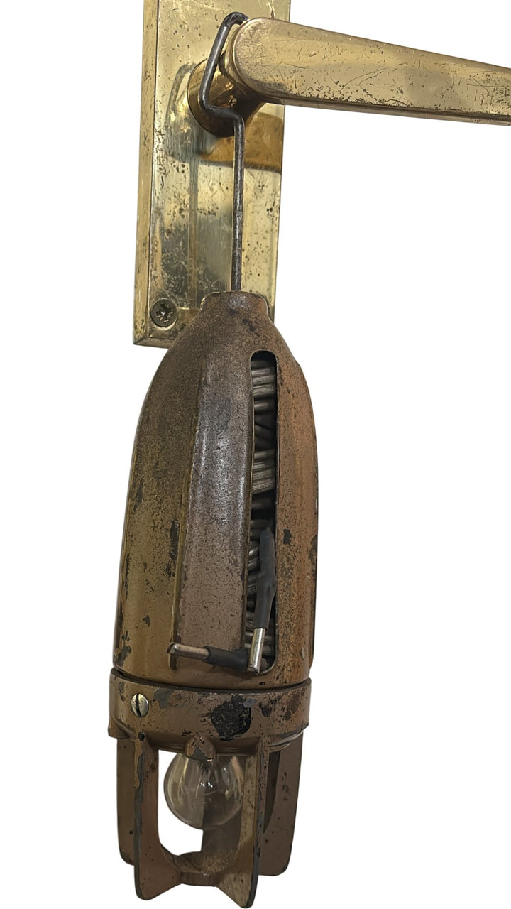 Vintage Lucas Model No 100 Car Inspection Lamp Pre 1940's - Think Vintage ltd