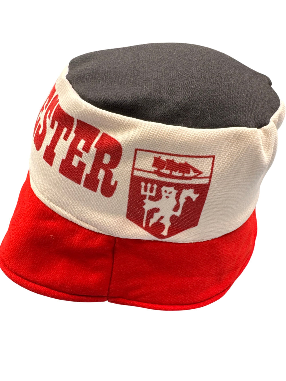 Vintage Manchester United Red Bucket Hat - S - Think Vintage