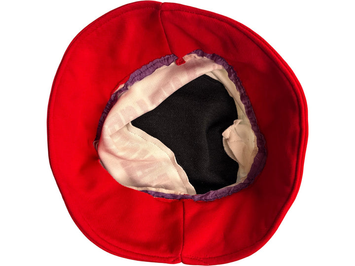 Vintage Manchester United Red Bucket Hat - S - Think Vintage