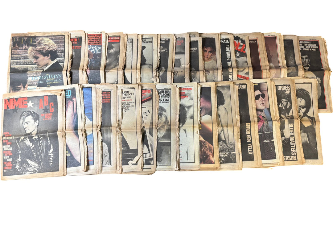 Vintage NME Magazine Collection 1982 (30/52 pieces) - Think Vintage