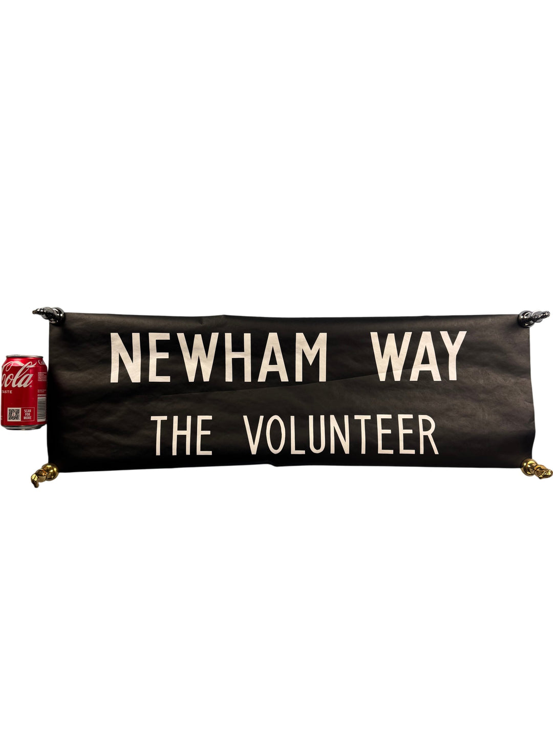 Vintage "Newham Way" Bus Destination Roll 'Section' - Think Vintage Online Ltd