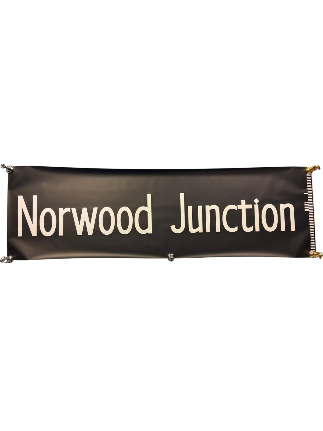 Vintage 'Norwood Junction' Bus Destination Roll Section - Think Vintage Online Ltd