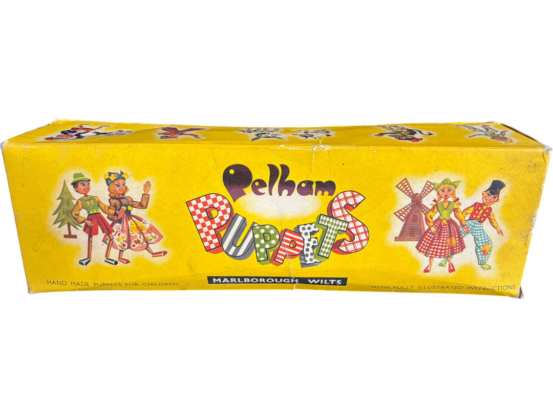 Vintage Pelham Puppets Red Riding Hood Marionette Puppet Vintage Handmade - Think Vintage