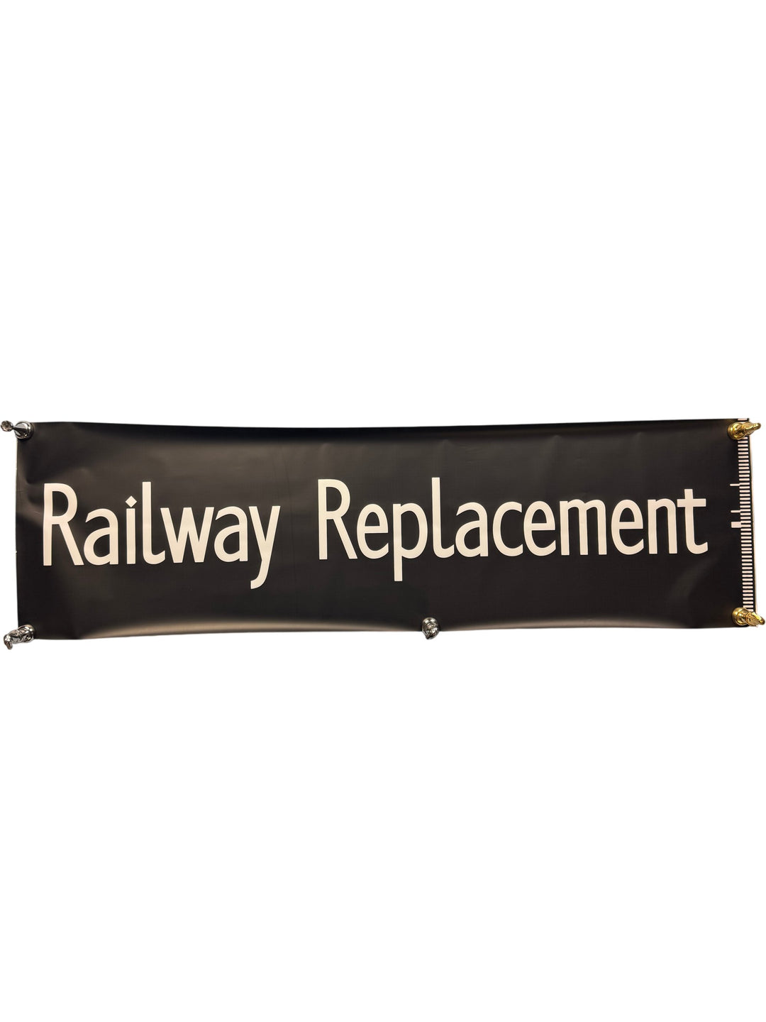 Vintage 'Railway Replacement' Bus Destination Roll Section - Think Vintage Online Ltd