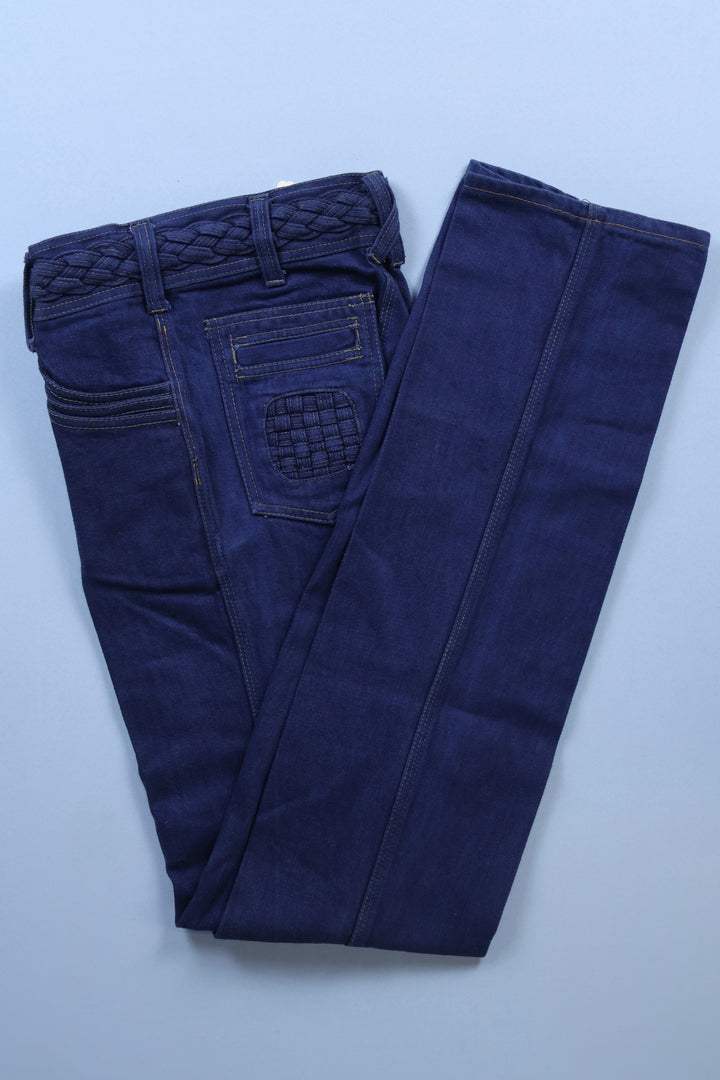 Vintage Rope effect Jeans - W28 L38 - Think Vintage
