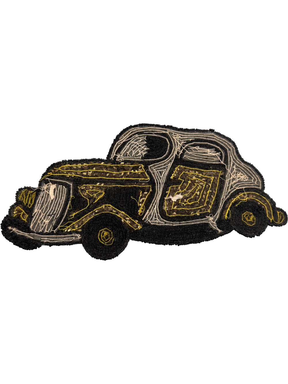 Vintage Sequin Car Patch - Think Vintage