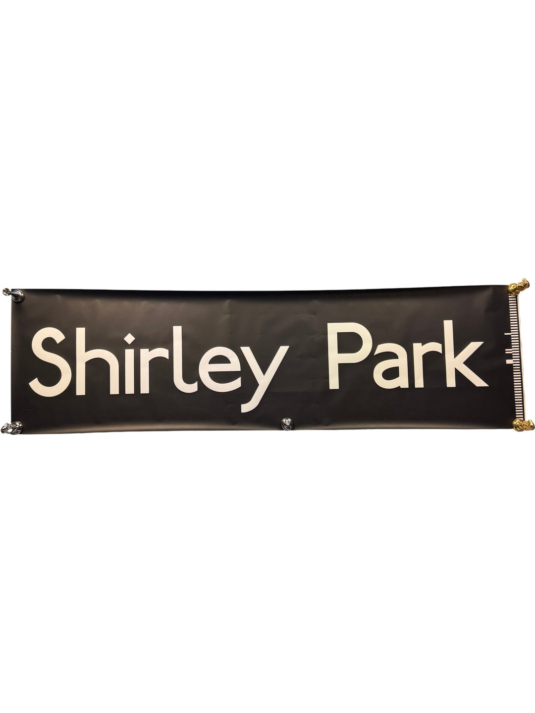 Vintage 'Shirley Park' Bus Destination Roll Section - Think Vintage ltd