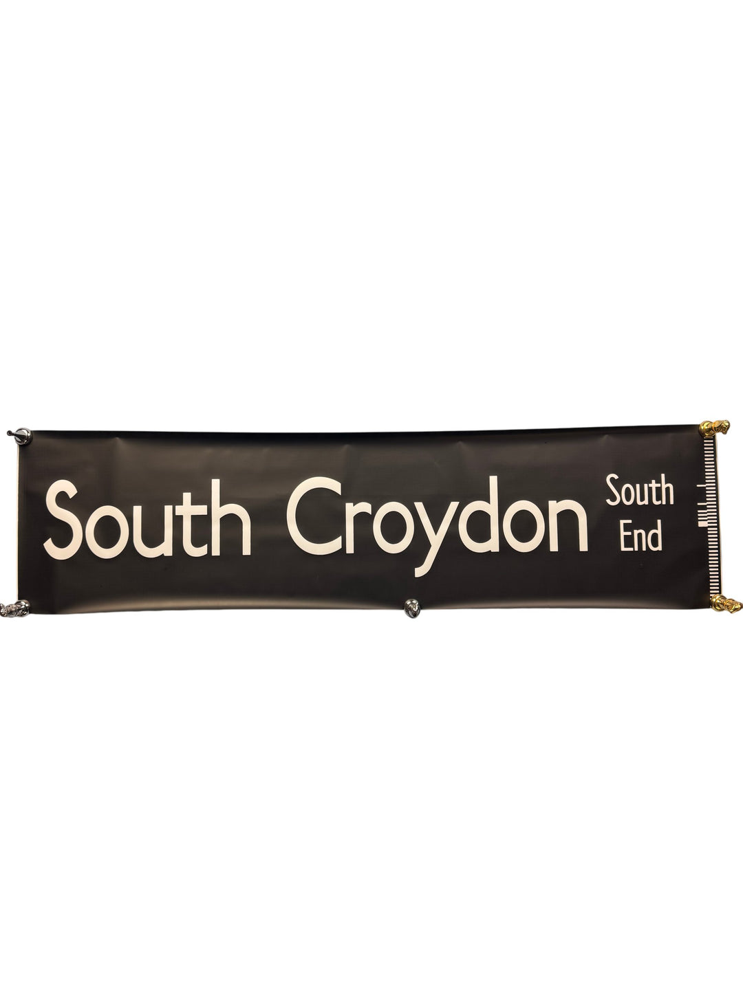 Vintage 'South Croydon' - South End - Bus Destination Roll Section - Think Vintage Online Ltd