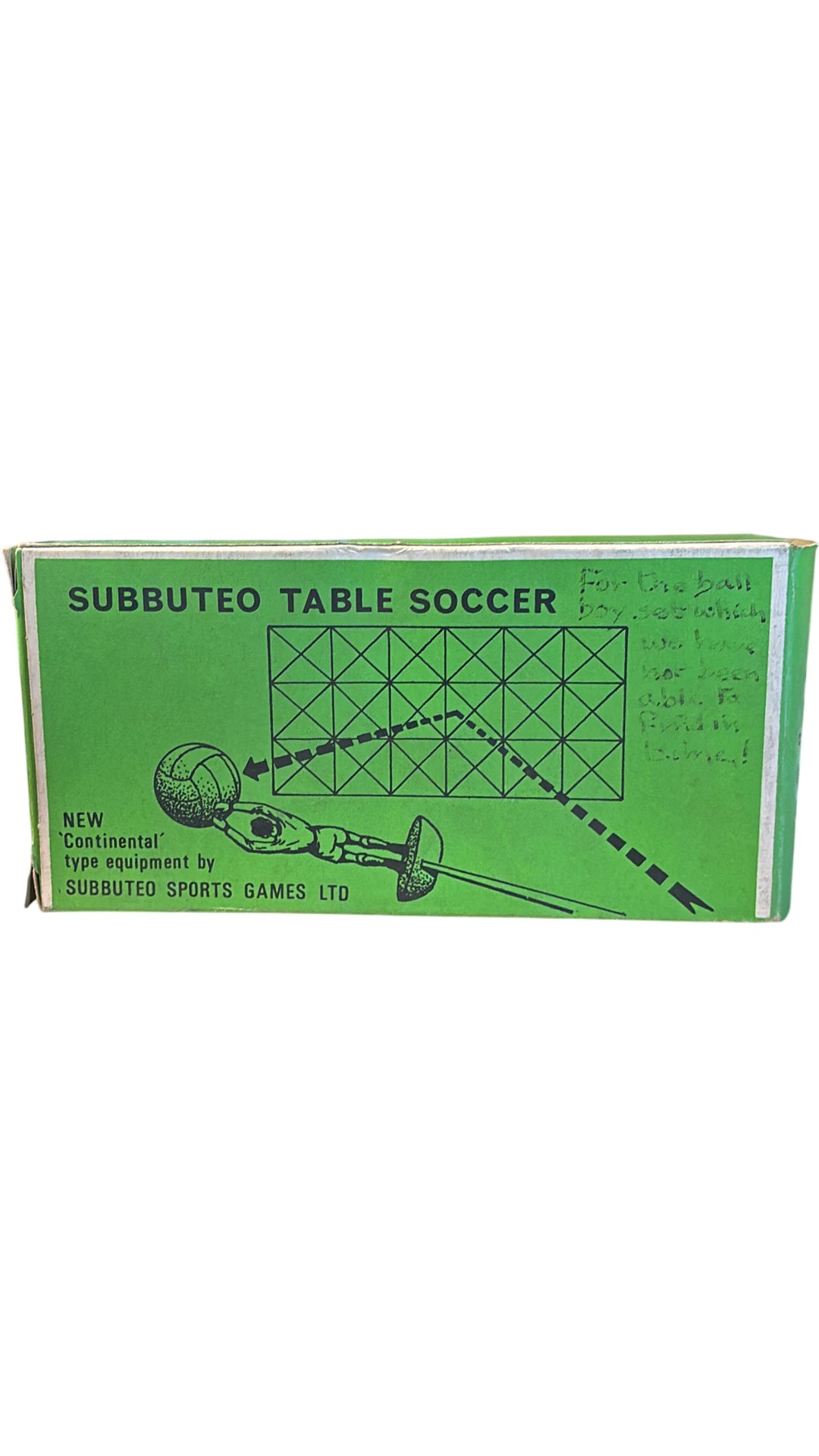 Vintage Subbuteo Goalkeeper Rebound Wall Training Equipment Boxed - Think Vintage Online Ltd