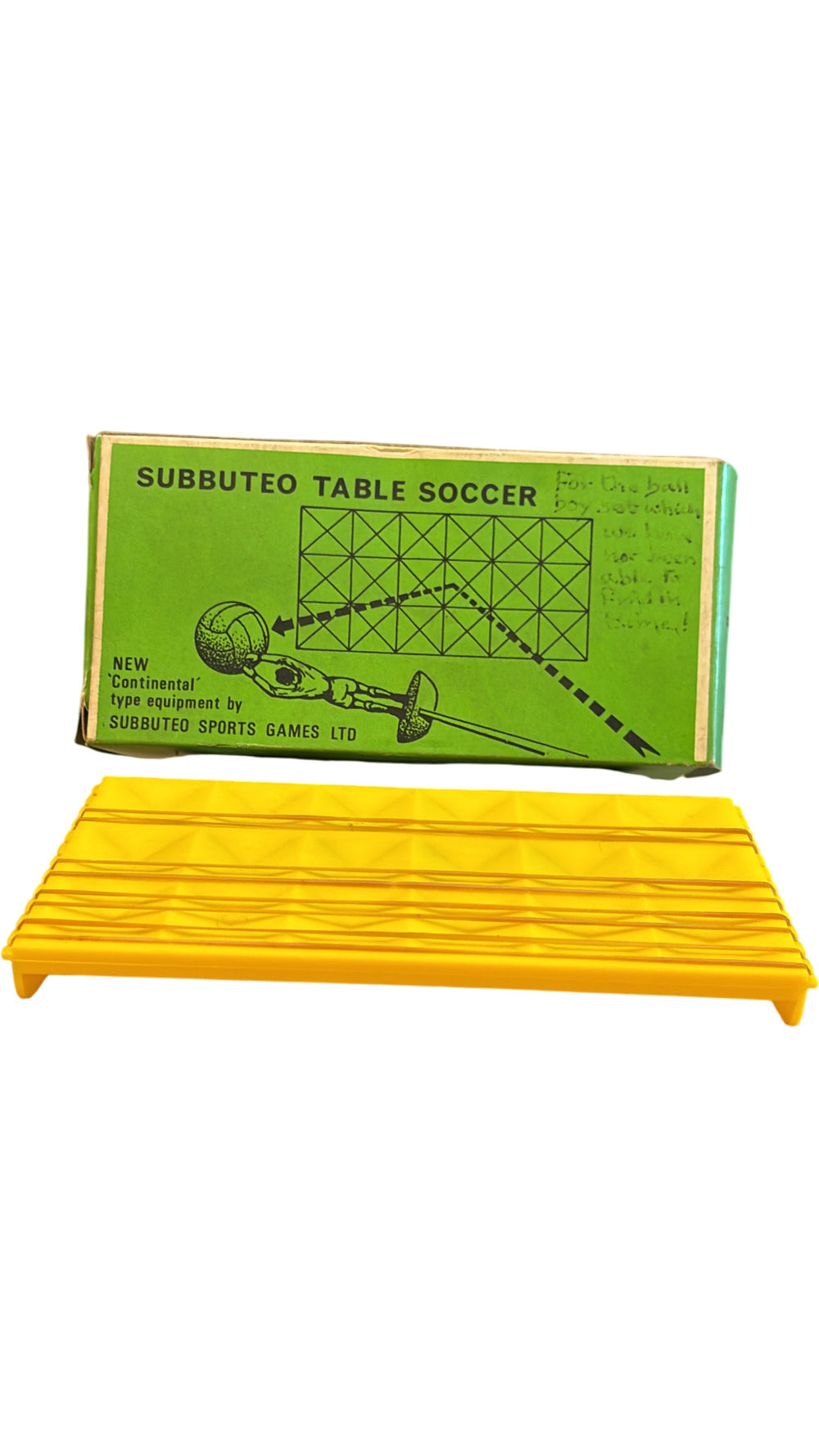 Vintage Subbuteo Goalkeeper Rebound Wall Training Equipment Boxed - Think Vintage Online Ltd