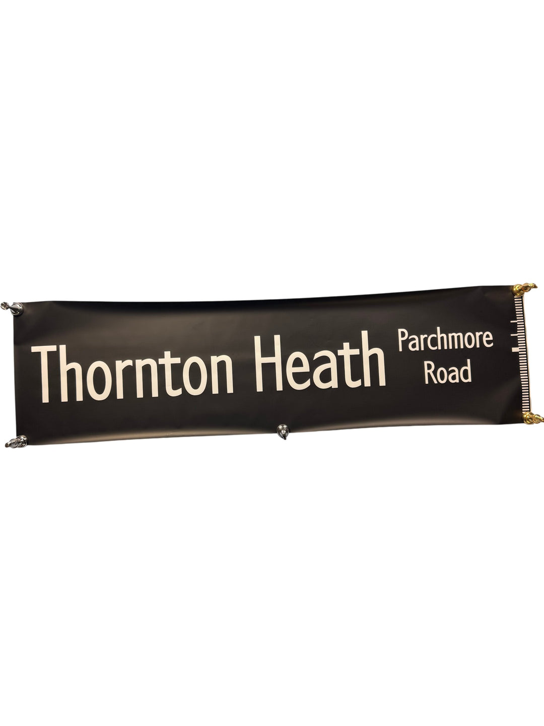 Vintage 'Thornton Heath' - Parchmore Road - Bus Destination Roll Section - Think Vintage Online Ltd