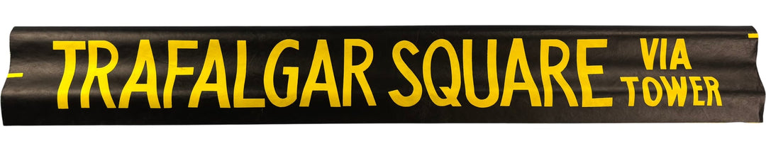 Vintage "Trafalgar Square" Bus Destination Roll 'Section' (L) - Think Vintage