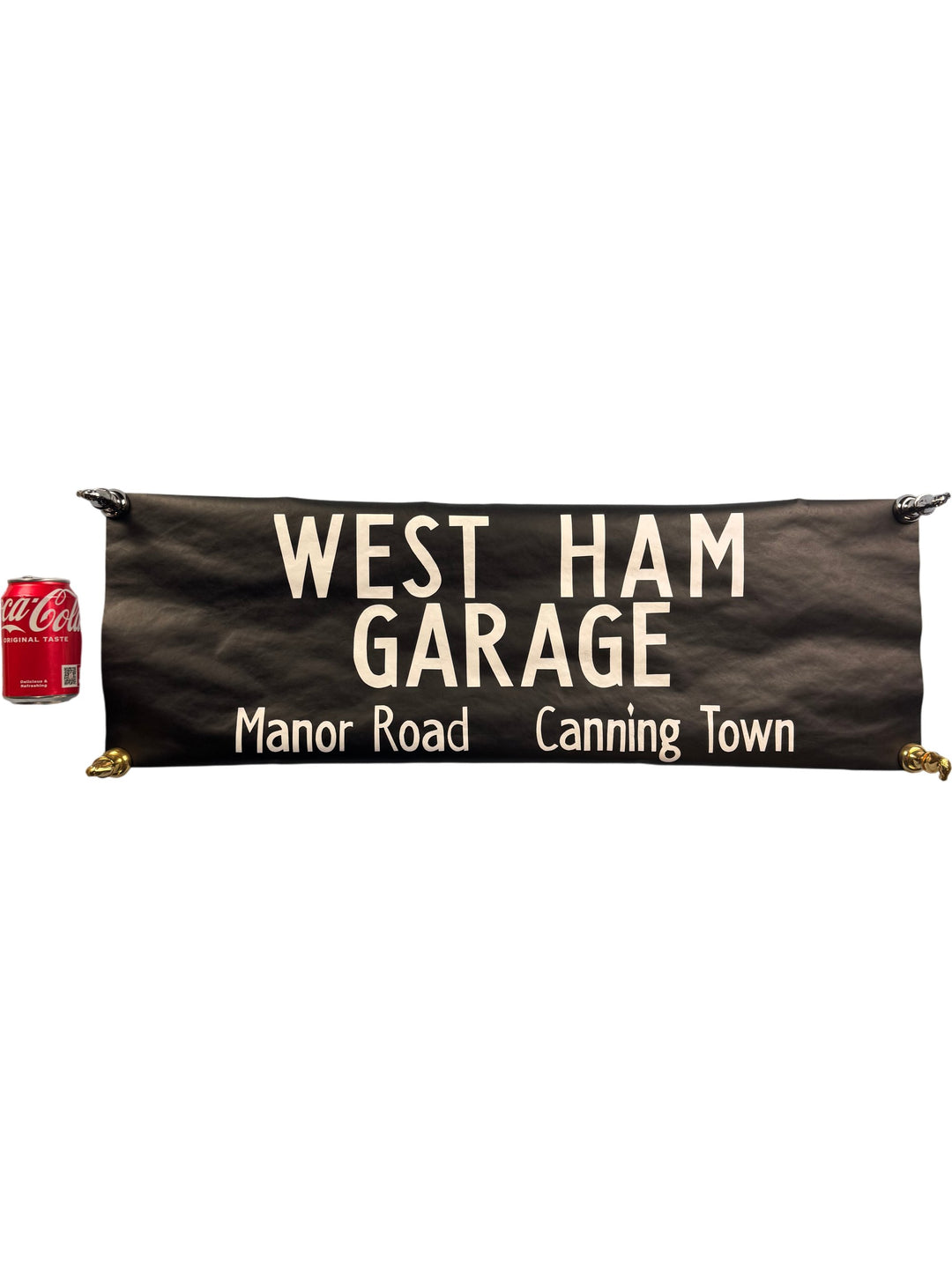 Vintage "Westham Garage" Bus Destination Roll - Think Vintage Online Ltd
