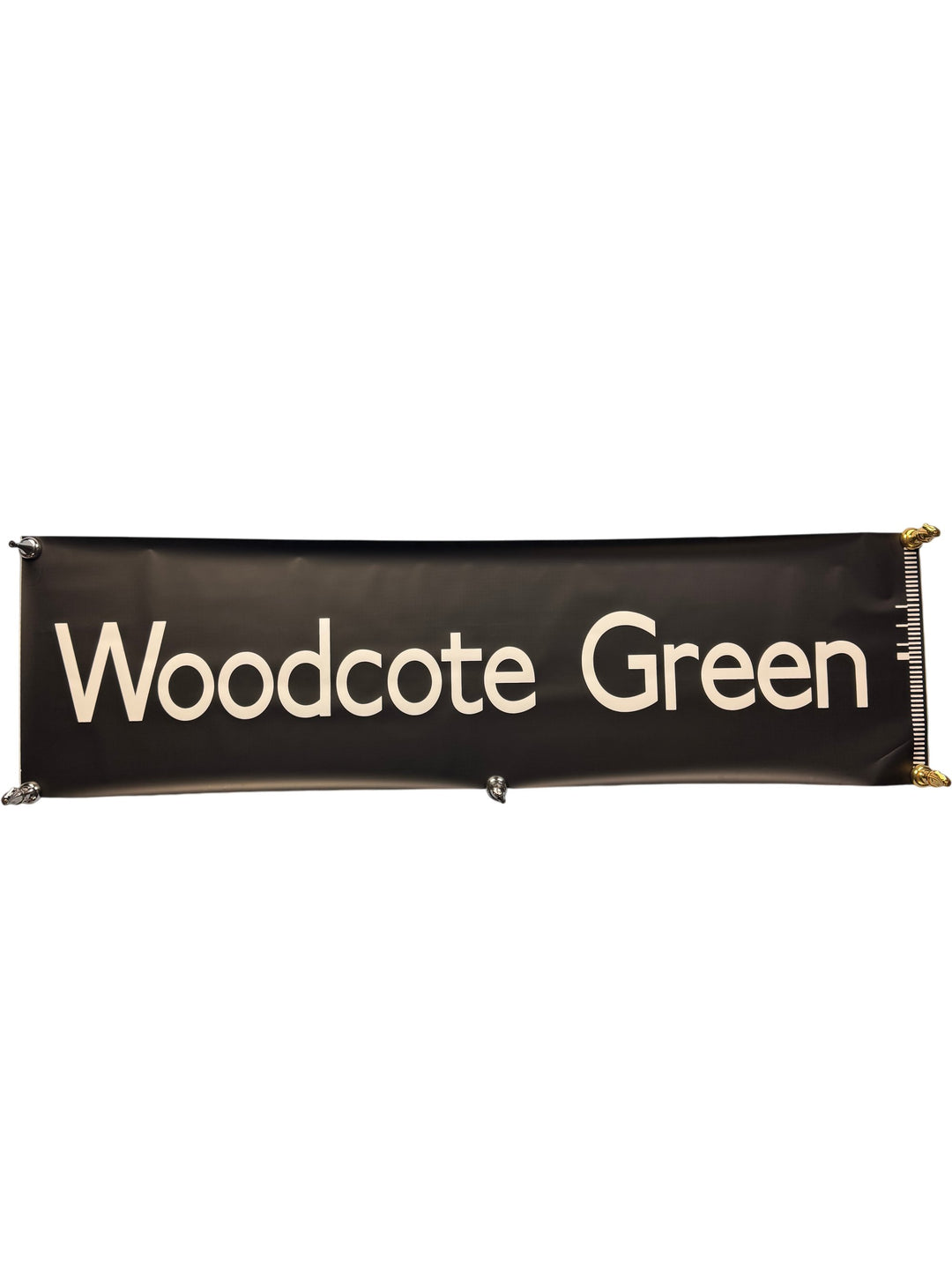 Vintage 'Woodcote Green' Bus Destination Roll Section - Think Vintage Online Ltd
