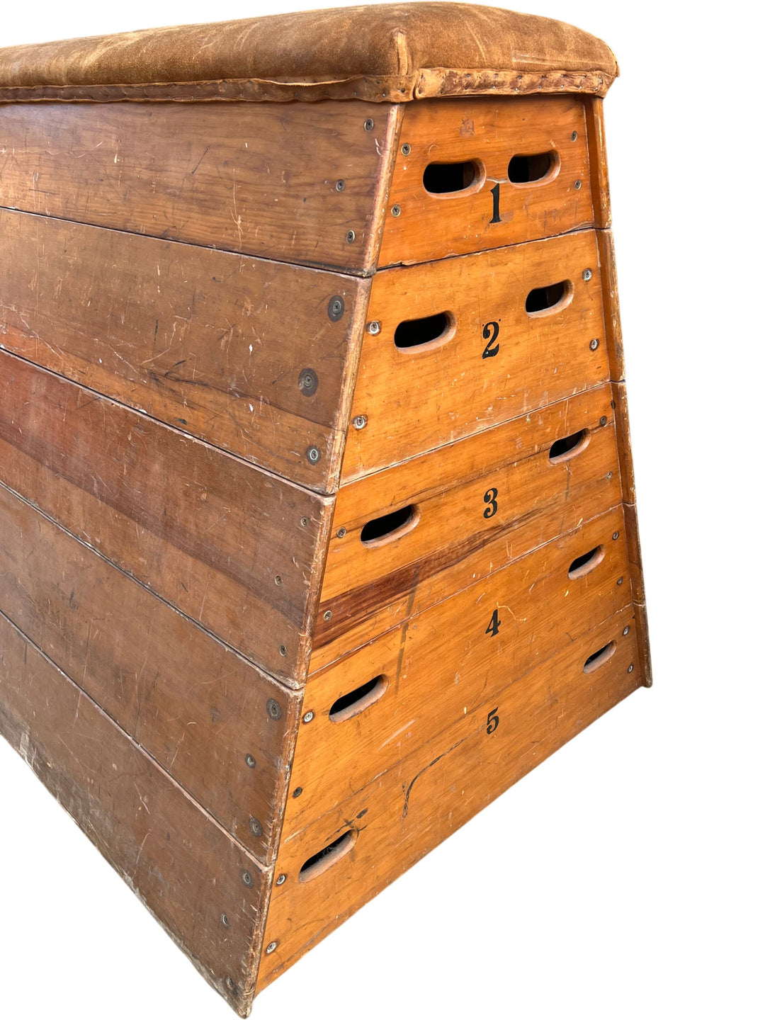 Vintage Wooden Gymnastics Vaulting Horse - Think Vintage