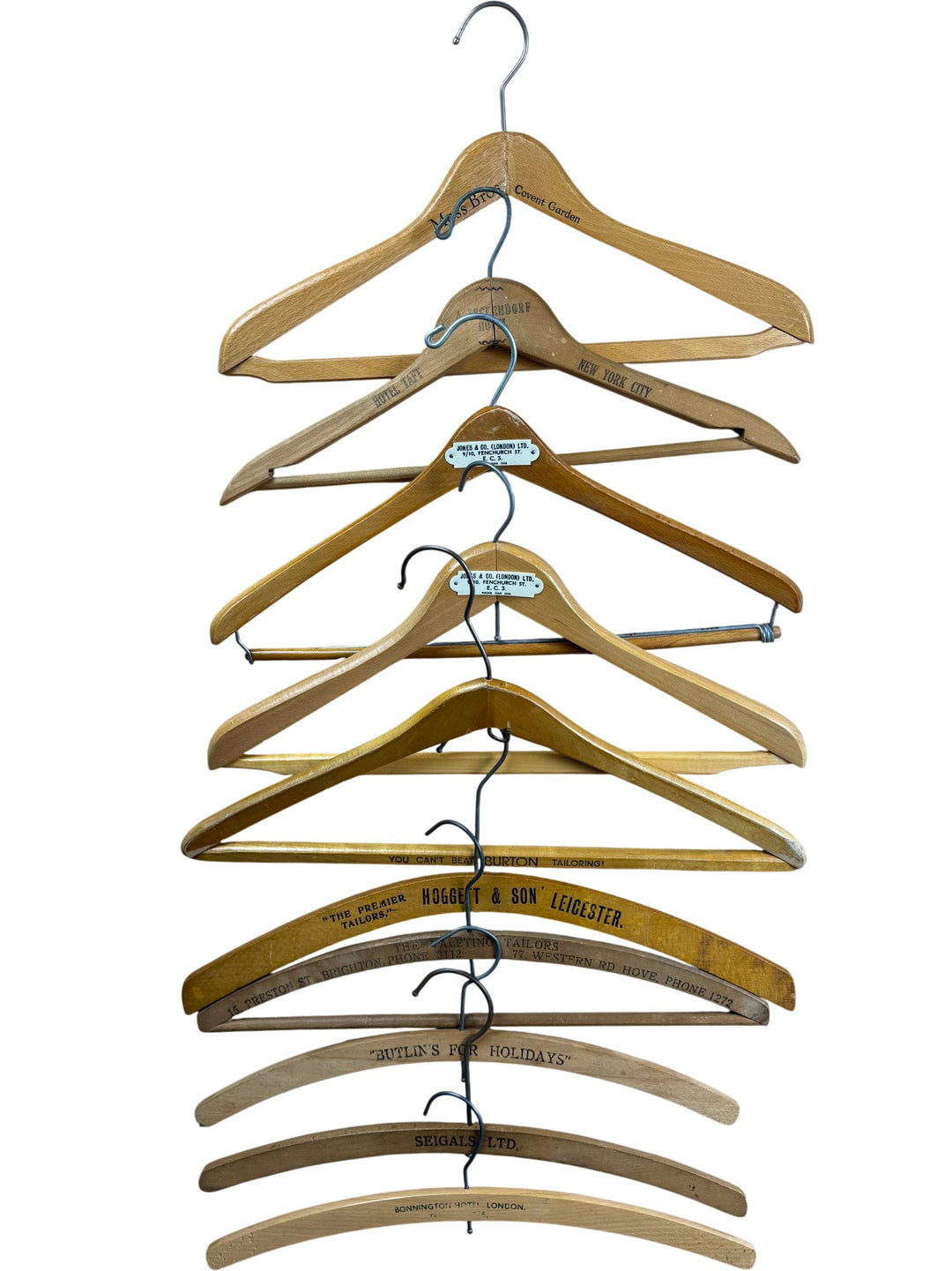 Vintage Wooden Hanger Collection - Think Vintage ltd