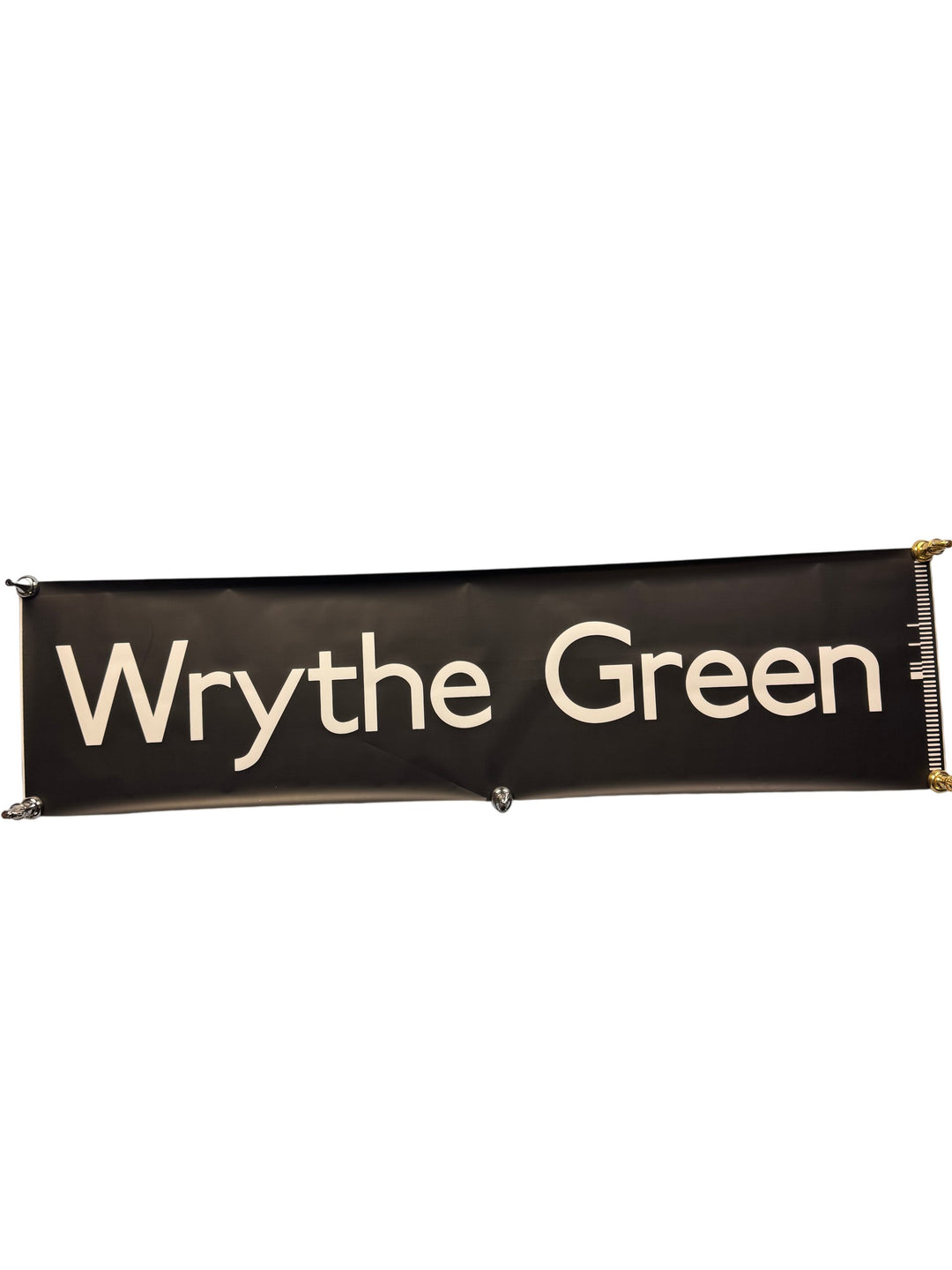 Vintage 'Wrythe Green' Bus Destination Roll Section - Think Vintage ltd