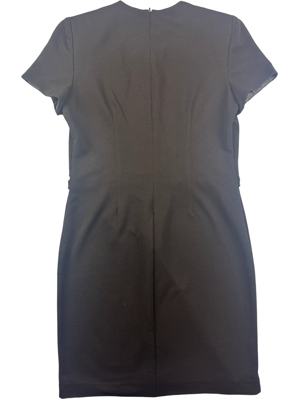 Virgo II Short Sleeved Black Dress - M - Think Vintage Online Ltd