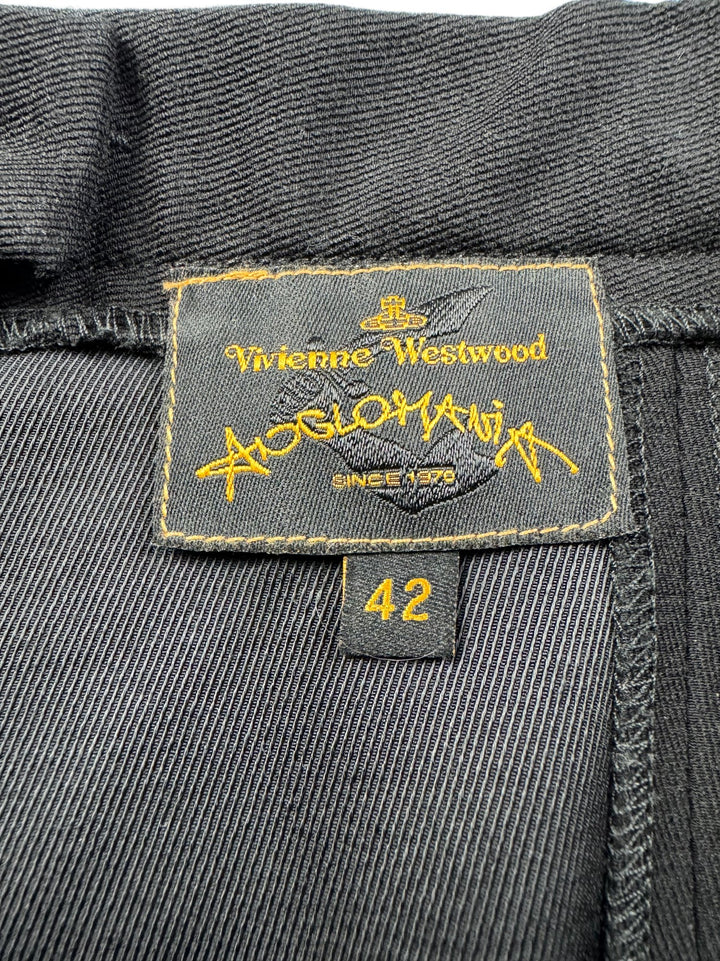 Vivienne Westwood Anglomania Black Pencil Skirt - W29 - Think Vintage ltd