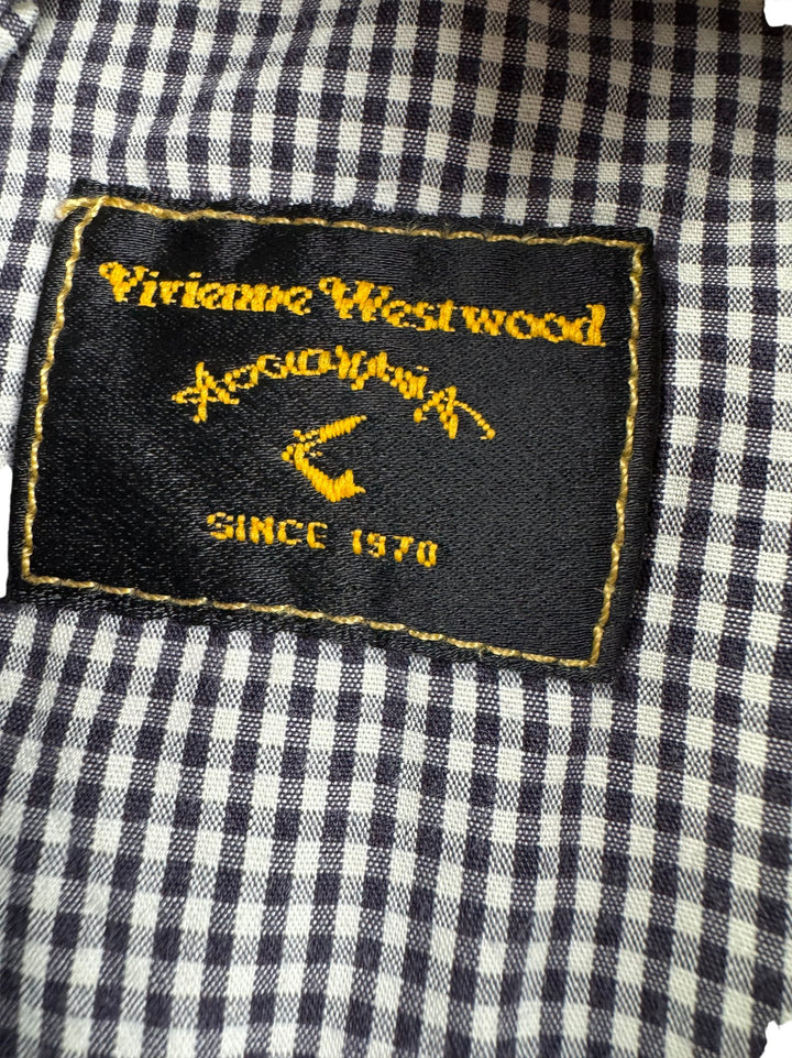 Vivienne Westwood Chequered Long Sleeved Shirt - M - Think Vintage ltd