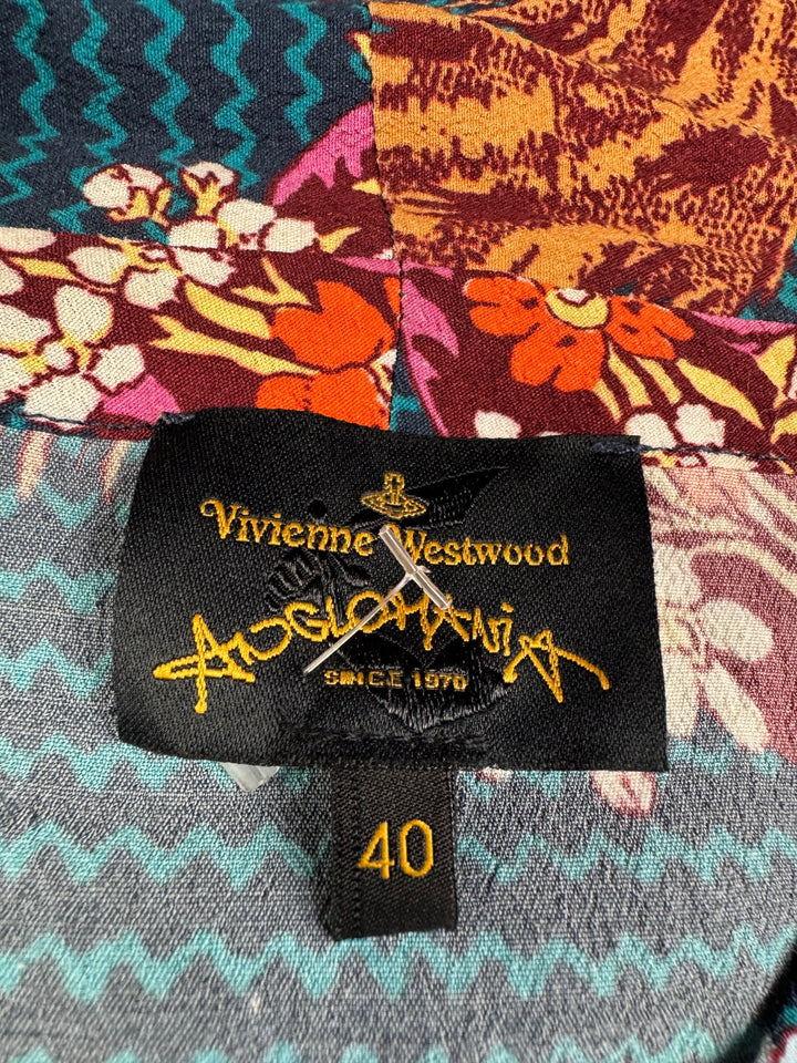 Vivienne Westwood Floral Patterned Dress - M - Think Vintage Online Ltd