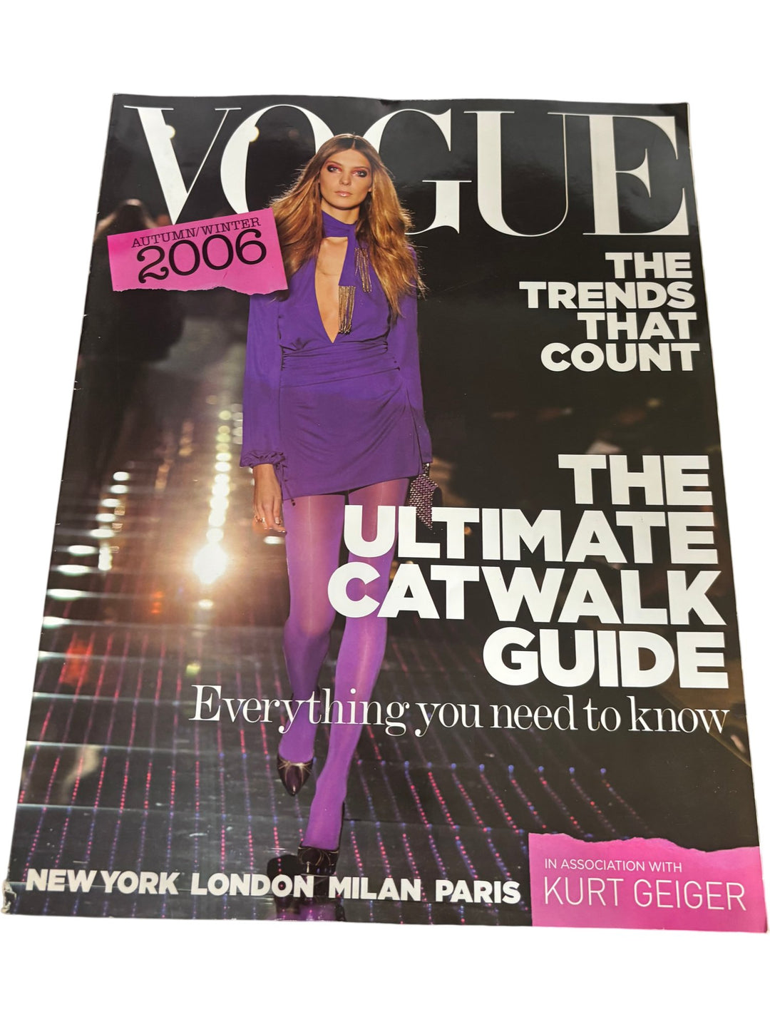 Vogue Autumn/Winter 2006 Ultimate Catwalk Guide Magazine Collectable - Think Vintage ltd