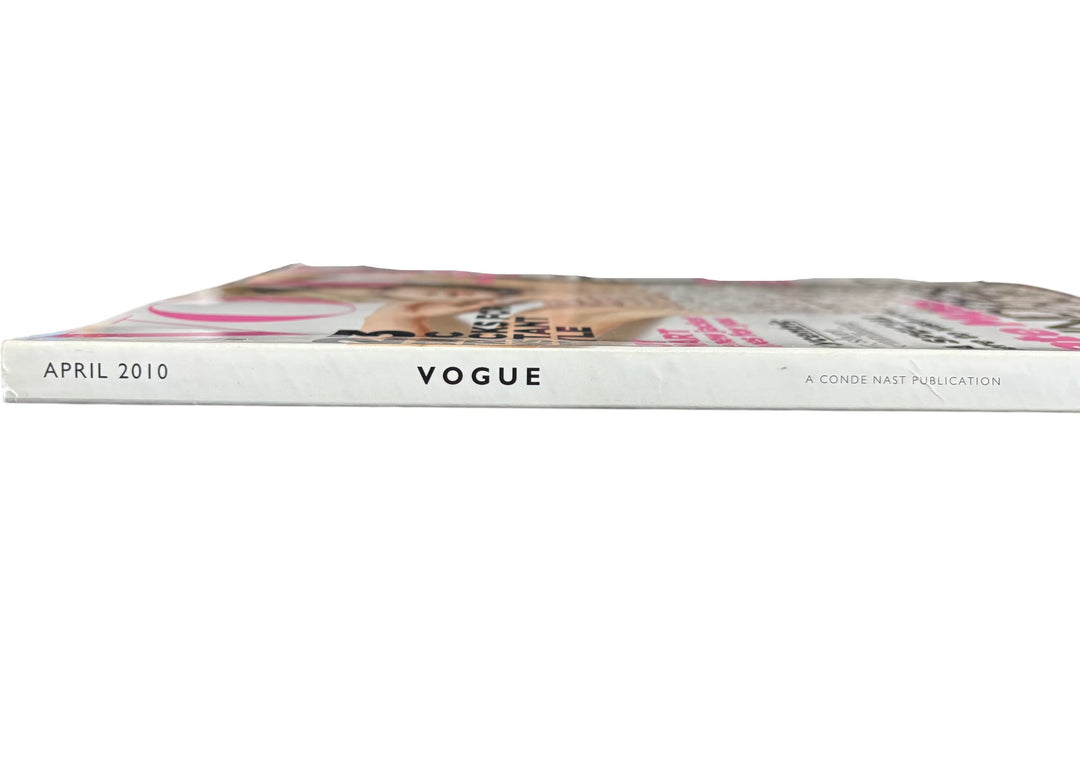 Vogue Magazine April 2010 Kate Moss Issue Undressed Glamour - Think Vintage ltd