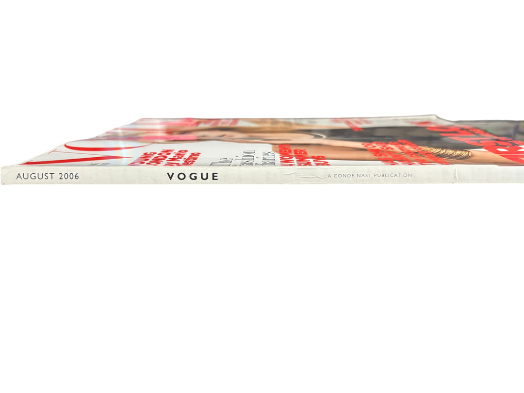 Vogue Magazine August 2006 Jessica Stam Issue - Think Vintage ltd