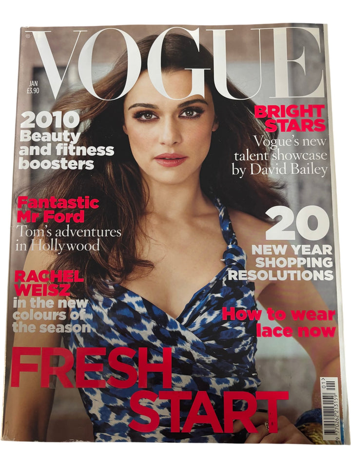 Vogue Magazine January 2010 Rachel Weisz Issue - Think Vintage ltd