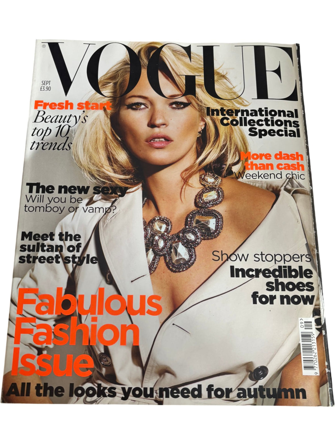 Vogue Magazine September 2009 Kate Moss Issue - Think Vintage ltd