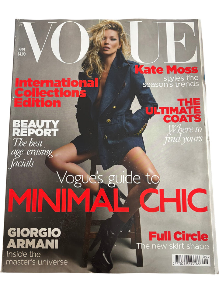 Vogue Magazine September 2010 Kate Moss Issue - Think Vintage ltd